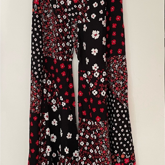 Floral Wide-Leg Pants hippie - Picture 3 of 9